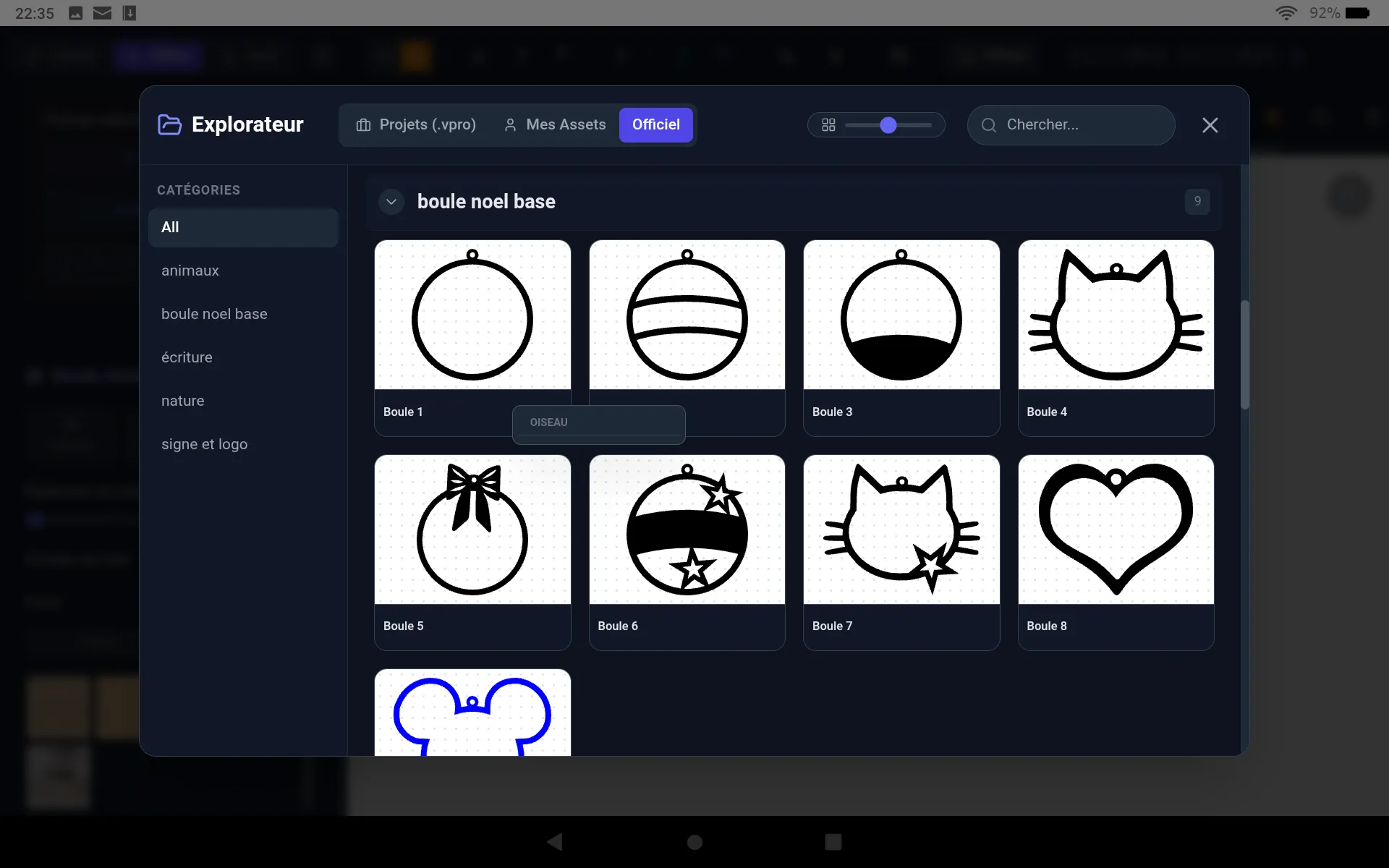 Bibliothèque Officielle