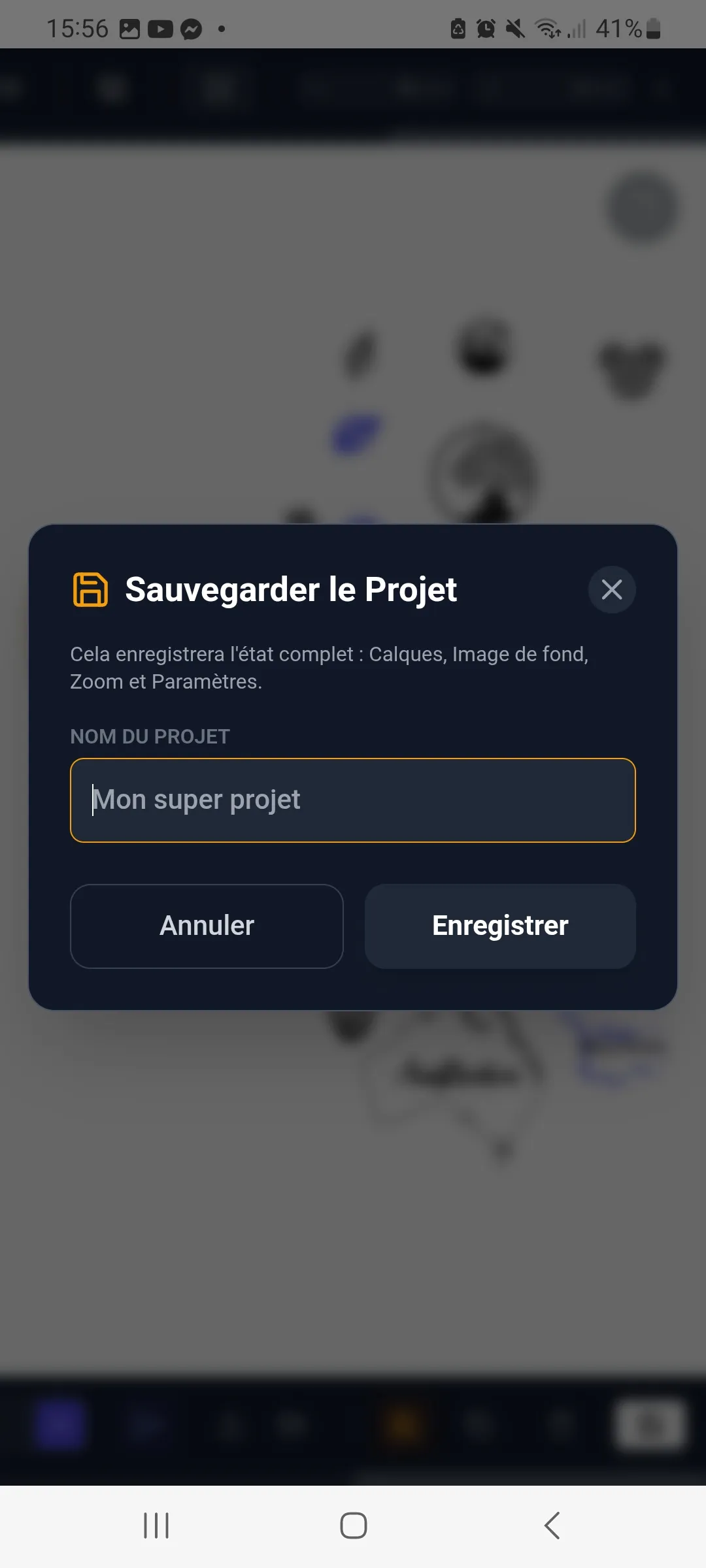 Mobile Sauvegarde